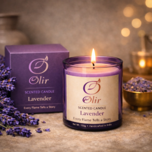 Lavender Shot Glass Candle